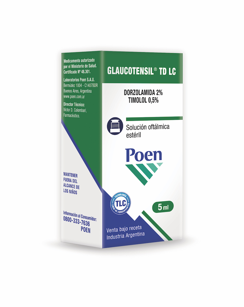 GLAUCOTENSIL® TD LC - Solución oftálmica estéril